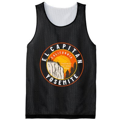 California Yosemite National Park El Capitan Mesh Reversible Basketball Jersey Tank