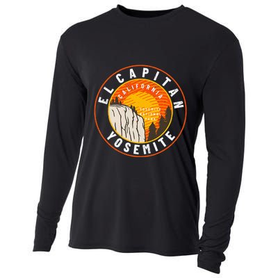 California Yosemite National Park El Capitan Cooling Performance Long Sleeve Crew