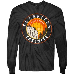 California Yosemite National Park El Capitan Tie-Dye Long Sleeve Shirt