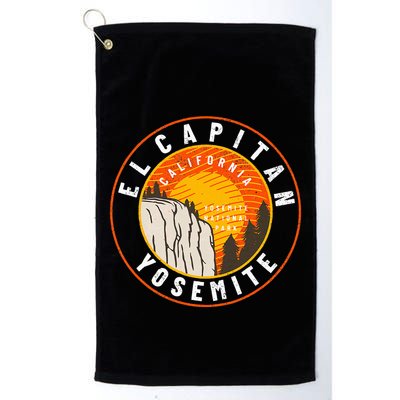 California Yosemite National Park El Capitan Golf Towel