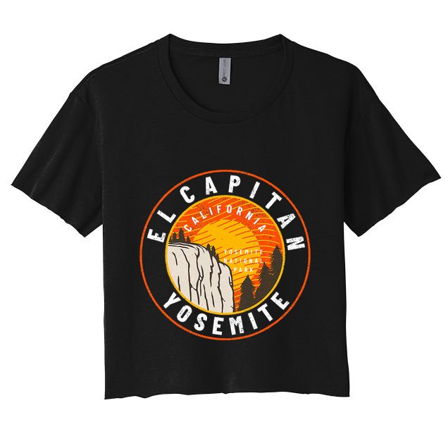 California Yosemite National Park El Capitan Crop Top