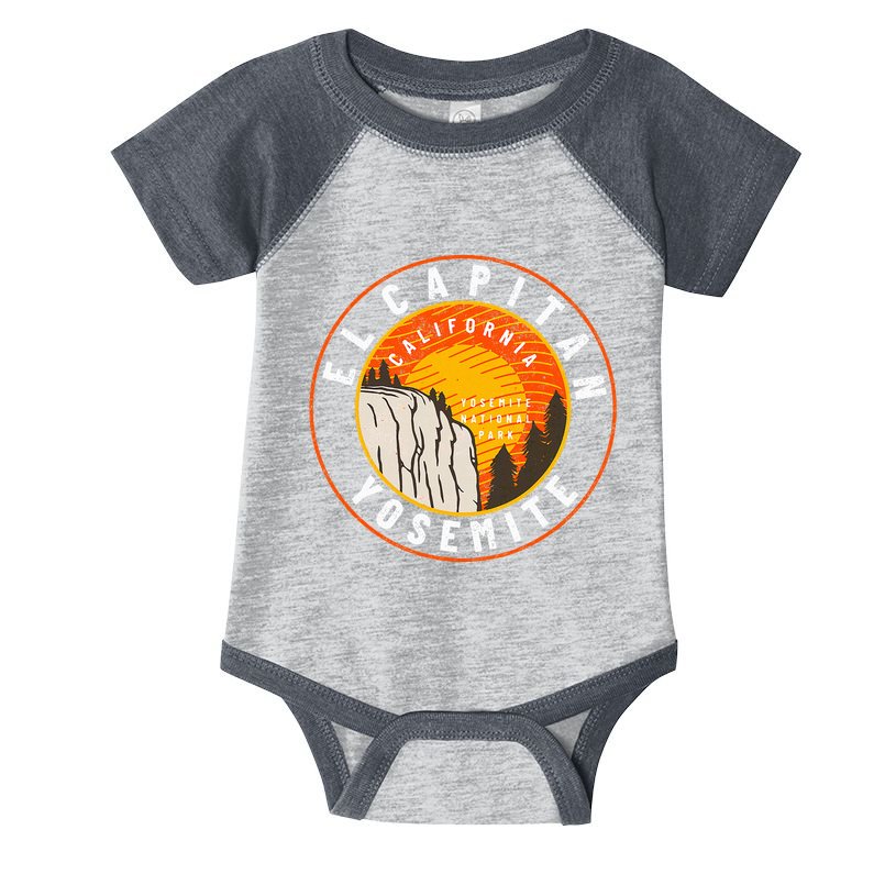 California Yosemite National Park El Capitan Infant Baby Jersey Bodysuit