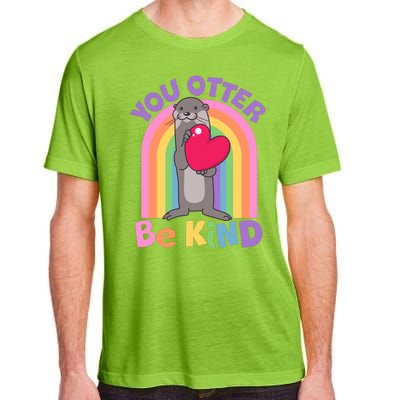 Cute You Otter Be Kind Adult ChromaSoft Performance T-Shirt