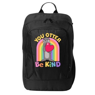 Cute You Otter Be Kind City Backpack