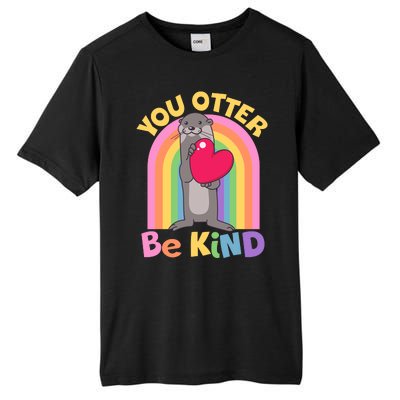 Cute You Otter Be Kind Tall Fusion ChromaSoft Performance T-Shirt