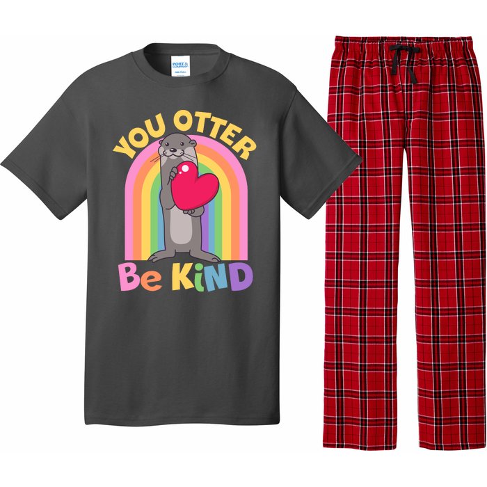 Cute You Otter Be Kind Pajama Set