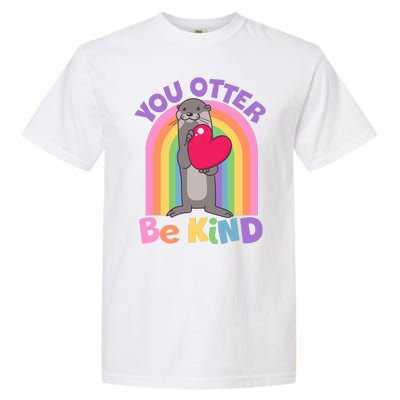 Cute You Otter Be Kind Garment-Dyed Heavyweight T-Shirt