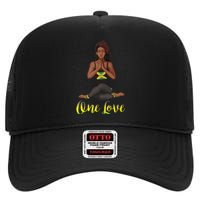 Cute Yoga One Love for yoga lovers High Crown Mesh Back Trucker Hat