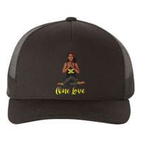 Cute Yoga One Love for yoga lovers Yupoong Adult 5-Panel Trucker Hat