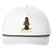 Cute Yoga One Love for yoga lovers Snapback Five-Panel Rope Hat