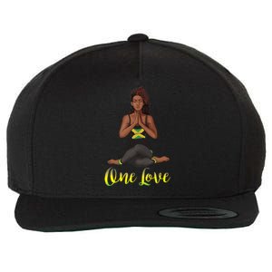 Cute Yoga One Love for yoga lovers Wool Snapback Cap