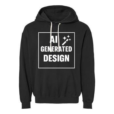 Create Your Own Custom AI Generated Personalized Design Garment-Dyed Fleece Hoodie