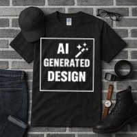 Create Your Own Custom AI Generated Tall T-Shirt