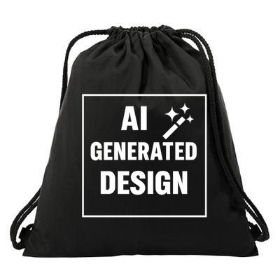 Create Your Own Custom AI Generated Drawstring Bag