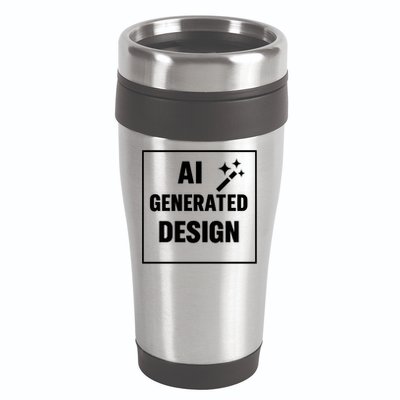 Create Your Own Custom AI Generated Personalized Design 16oz Travel Tumbler