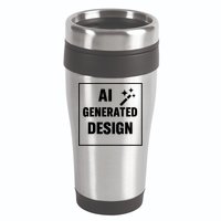 Create Your Own Custom AI Generated Personalized Design 16oz Travel Tumbler