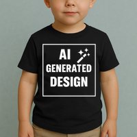 Create Your Own Custom AI Generated Toddler T-Shirt