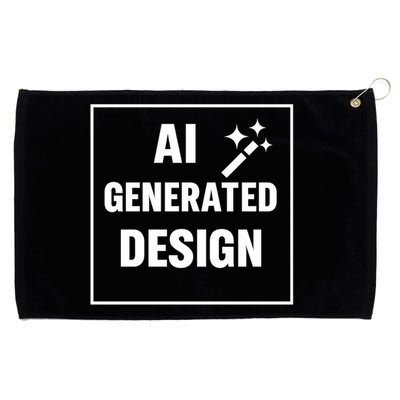 Create Your Own Custom AI Generated Personalized Design Grommeted Golf Towel