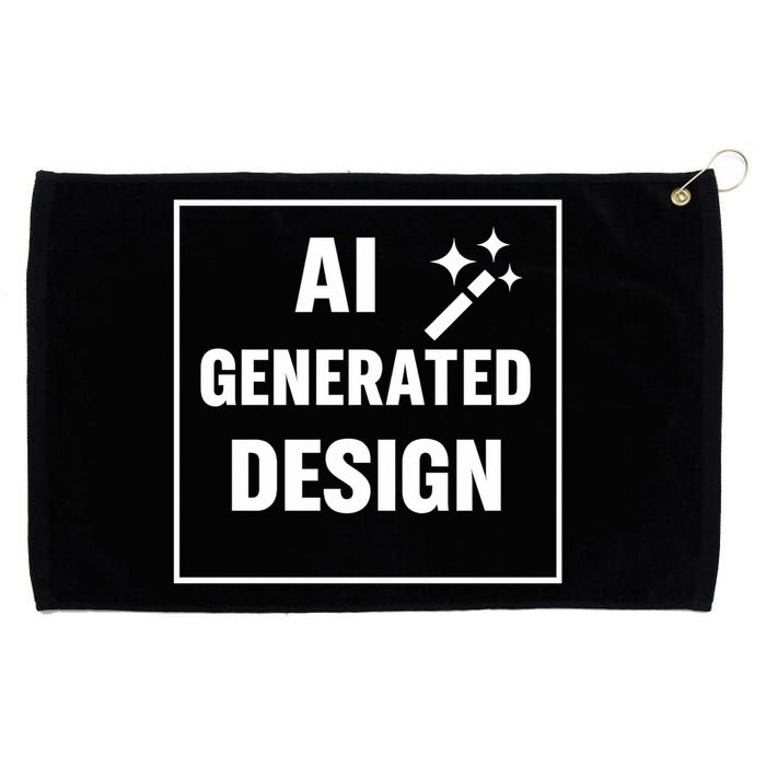 Create Your Own Custom AI Generated Personalized Design Grommeted Golf Towel
