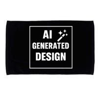 Create Your Own Custom AI Generated Personalized Design Microfiber Hand Towel