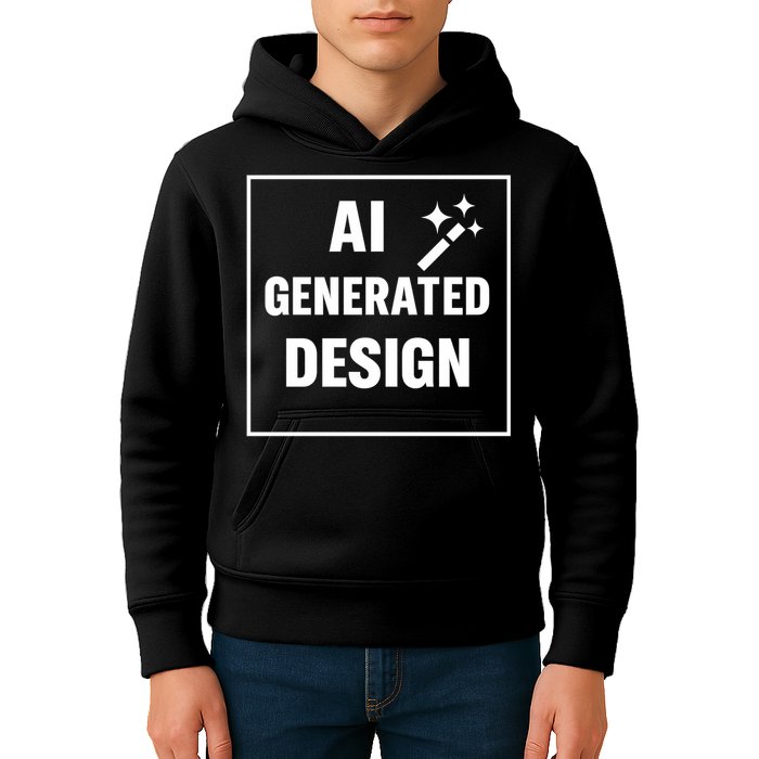 Create Your Own Custom AI Generated Personalized Design Kids Hoodie