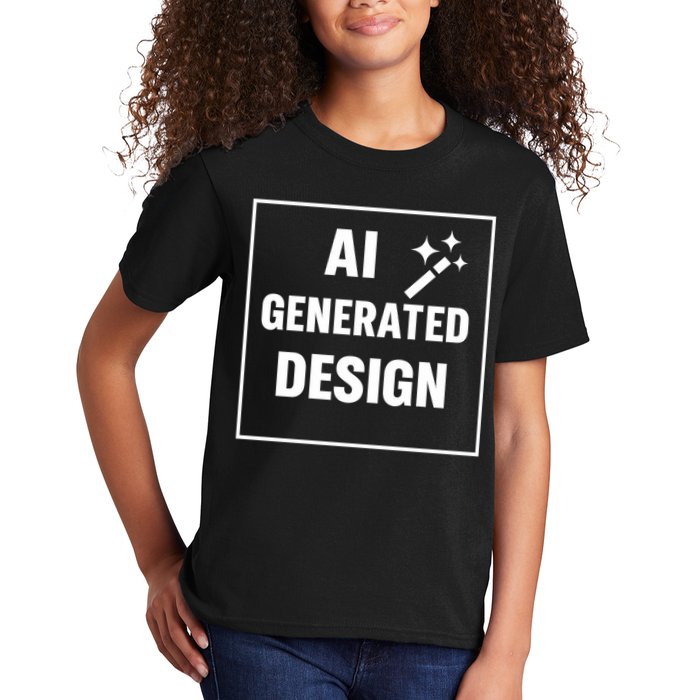 Create Your Own Custom AI Generated Kids T-Shirt