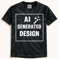 Create Your Own Custom AI Generated Personalized Design Kids Tie-Dye T-Shirt
