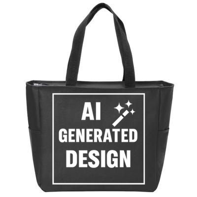 Create Your Own Custom AI Generated Zip Tote Bag