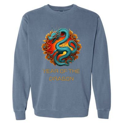 Chinese Year Of The Dragon 2024 Lunar New Year Garment-Dyed Sweatshirt