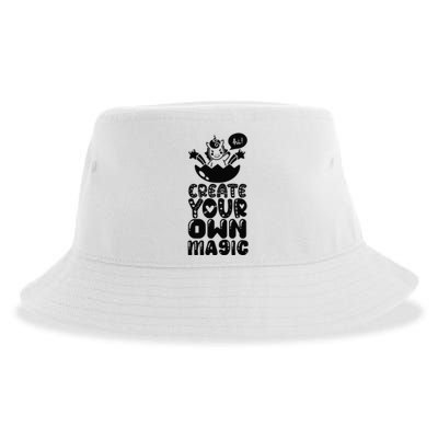 CREATE YOUR OWN MAGIC Sustainable Bucket Hat