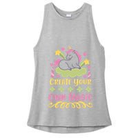 CREATE YOUR OWN MAGIC Ladies PosiCharge Tri-Blend Wicking Tank