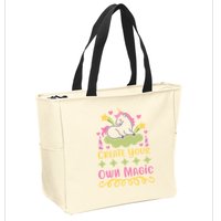 CREATE YOUR OWN MAGIC Zip Tote Bag