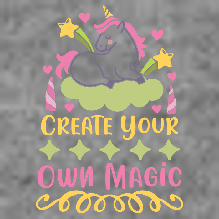 CREATE YOUR OWN MAGIC 7-Panel Snapback Hat