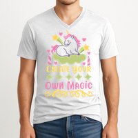 CREATE YOUR OWN MAGIC V-Neck T-Shirt