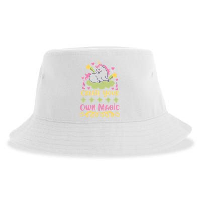 CREATE YOUR OWN MAGIC Sustainable Bucket Hat