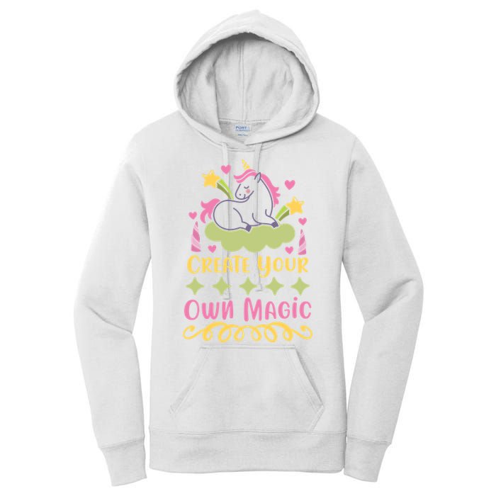 CREATE YOUR OWN MAGIC Women's Pullover Hoodie