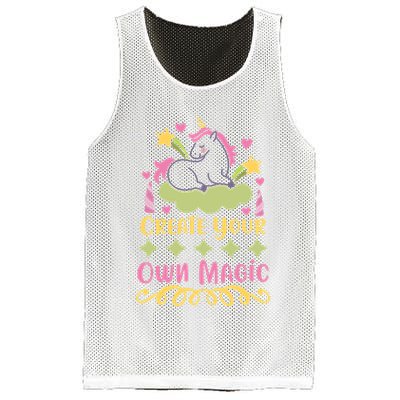 CREATE YOUR OWN MAGIC Mesh Reversible Basketball Jersey Tank