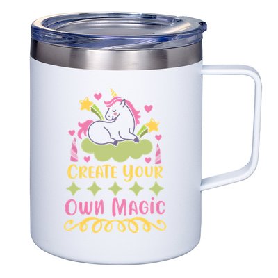CREATE YOUR OWN MAGIC 12oz Stainless Steel Coffee Mug