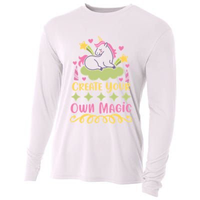 CREATE YOUR OWN MAGIC Cooling Performance Long Sleeve Crew