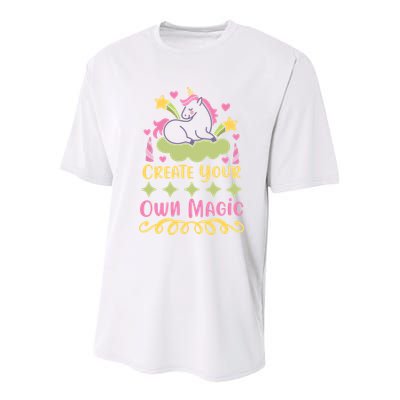 CREATE YOUR OWN MAGIC Youth Performance Sprint T-Shirt