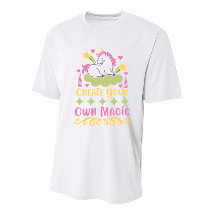 CREATE YOUR OWN MAGIC Youth Performance Sprint T-Shirt
