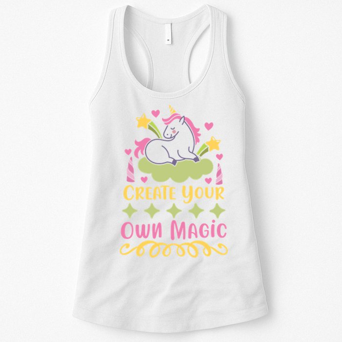 CREATE YOUR OWN MAGIC Womens Tank Top