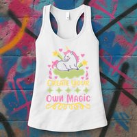 CREATE YOUR OWN MAGIC Womens Tank Top