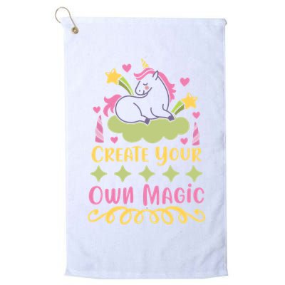 CREATE YOUR OWN MAGIC Golf Towel