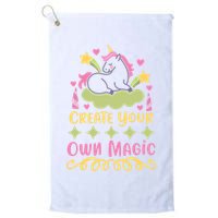CREATE YOUR OWN MAGIC Golf Towel