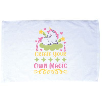 CREATE YOUR OWN MAGIC Microfiber Hand Towel