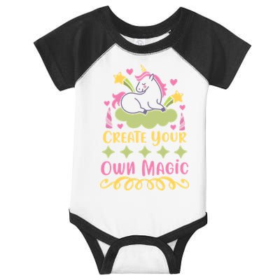 CREATE YOUR OWN MAGIC Infant Baby Jersey Bodysuit