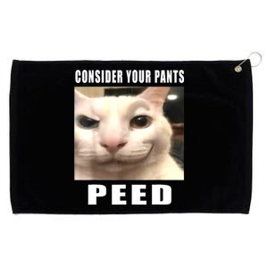 Consider Your Pants Peed Silly Cat Meme Grommeted Golf Towel