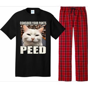 Consider Your Pants Peed Silly Cats Meme Humorous Saying Pajama Set