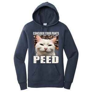 Consider Your Pants Peed Silly Cats Meme Humorous Saying Women's Pullover Hoodie